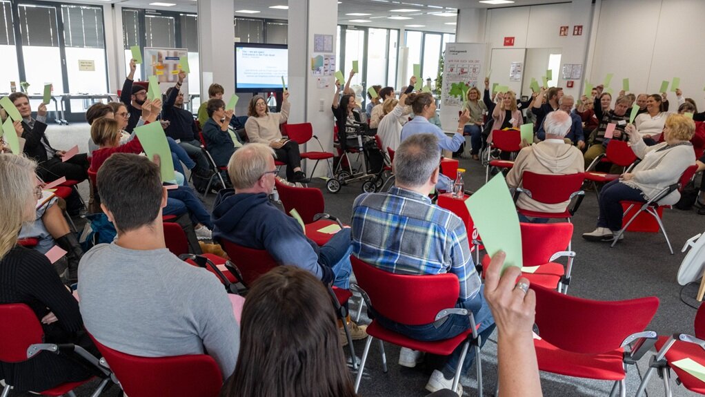 "Yes – we are open!" – Abstimmung in der Fish-Bowl