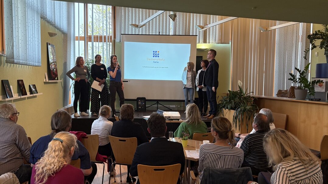 Auftaktveranstaltung am 25. April 2025: Netzwerkakteure stellen sich vor.