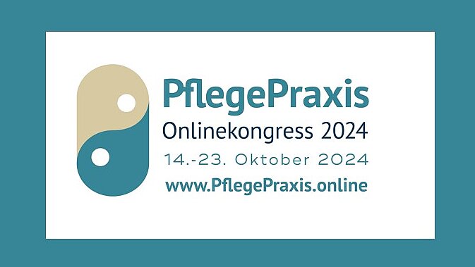 Logo vom OnlineKongress Pflegepraxis