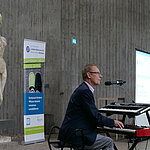 Paul Hombach am Keyboard