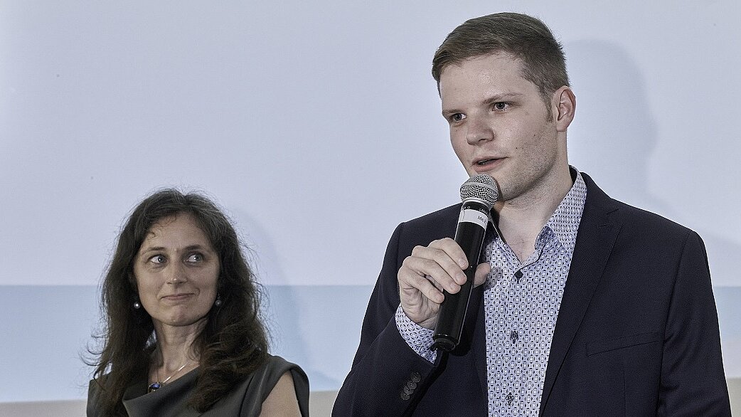 Steffi Bartsch und Lennart Vogt im Gespräch