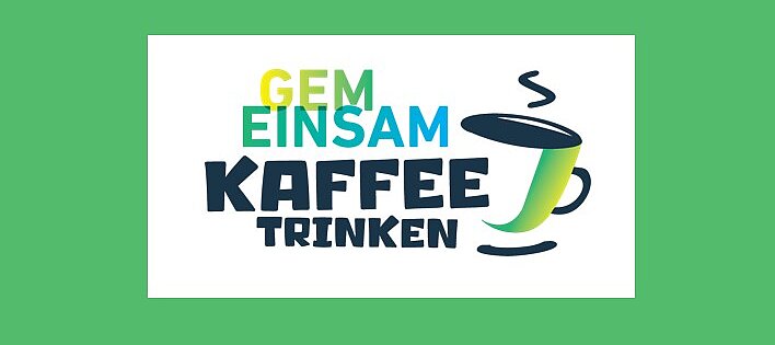Logo der Strategie gegen Einsamkeit: Gemeinsam Kaffee Trinken