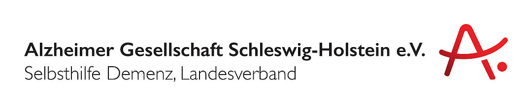 Logo der Alzheimer Gesellschaft Schleswig-Holstein e.V. 
