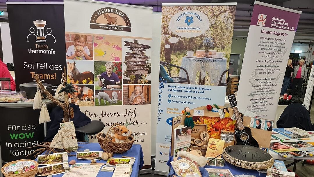 Oktober 2026: Messestand auf der Care4me-Gesundheitsmesse in Heide Messestand auf der Care4me-Gesundheitsmess in Heide